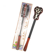 Butterfly Shape Extended Version Wooden Massage Back Hammer for The Elderly