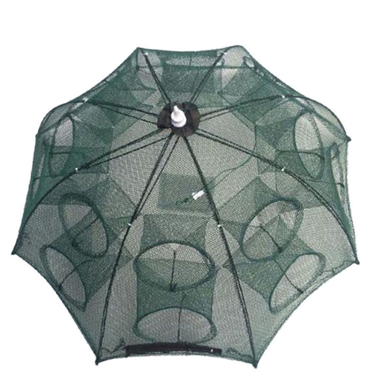 16 Holes Automatic Foldable Fishing Net Nylon Shrimp Crab Minnow Trap Fish Cast Net Fishing Tackle - Fishing Net by PMC TechLife | Online Shopping South Africa | PMC TechLife