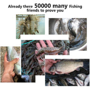16 Holes Automatic Foldable Fishing Net Nylon Shrimp Crab Minnow Trap Fish Cast Net Fishing Tackle
