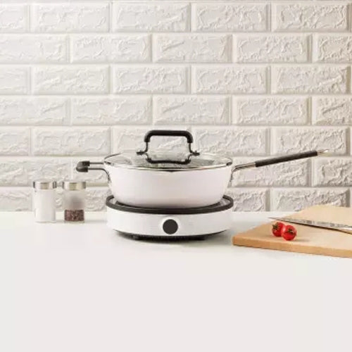 Original Xiaomi Youpin Non Stick Frying Pan Cooking Pot(White) - free shipping - PMC Jewellery - Order now!