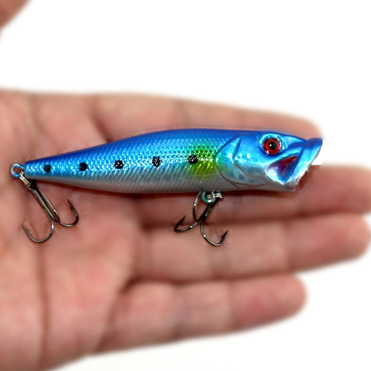 HENGJIA Plastic Artificial Fishing Popper Bionic Lures Environmentally Friendly Fishing Bait with Hooks, Length: 9 cm, Random Color Delivery - Fishing Lures by HENGJIA | Online Shopping South Africa | PMC TechLife | Buy Now Pay Later Mobicred