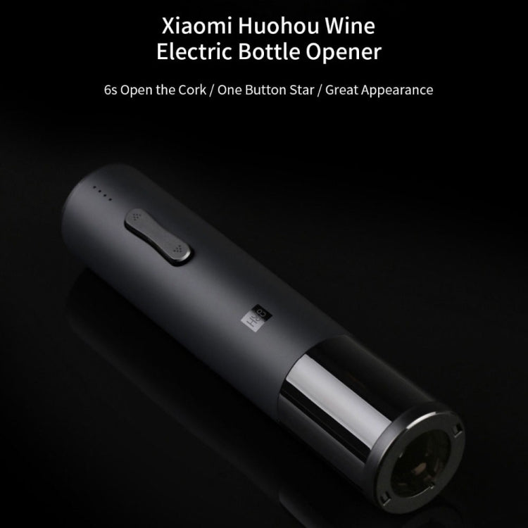 Original Xiaomi Youpin Huohou Automatic Wine Bottle Kit Electric Corkscrew With Foil Cutter - free shipping - PMC TechLife - Order now!
