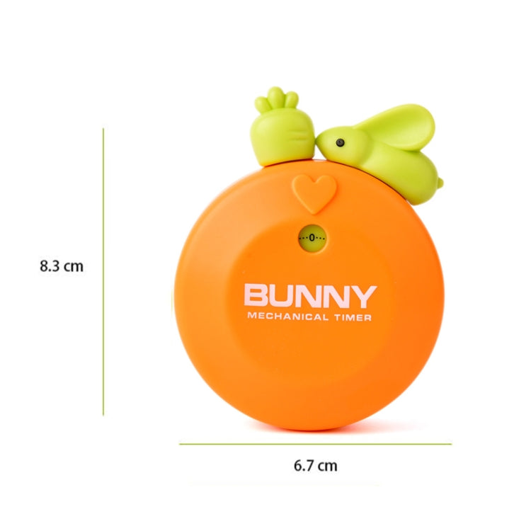 Rabbit 60 Minutes Mechanical Kitchen Cooking Count Down Alarm Timer Home Decorating Gadget, Random Color Delivery - Digital Countdown by PMC TechLife | Online Shopping South Africa | PMC TechLife | Buy Now Pay Later Mobicred