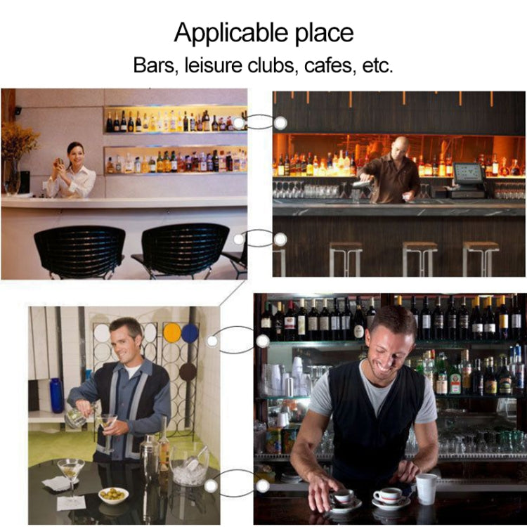 9 in 1 Stainless Steel Cocktail Shaker Tools Set with Wooden Mount, Capacity: 550ml - Bartending Tools by PMC TechLife | Online Shopping South Africa | PMC TechLife | Buy Now Pay Later Mobicred