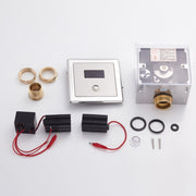 Recessed Wall in Type Flush Valve for Auto-induction Toilet, with Infrared Automatic Function DC AC