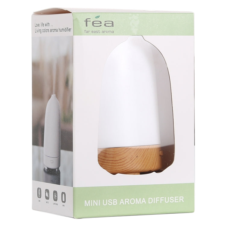 5W Capsule Shape Mini Humidifier with Colorful Light, Capacity: 50ml, DC 5V(White) - free shipping - PMC TechLife - Order now!