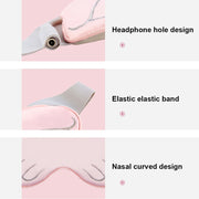 K-1033 The Angel Eye Graphene USB Eye Mask(Flesh Color)