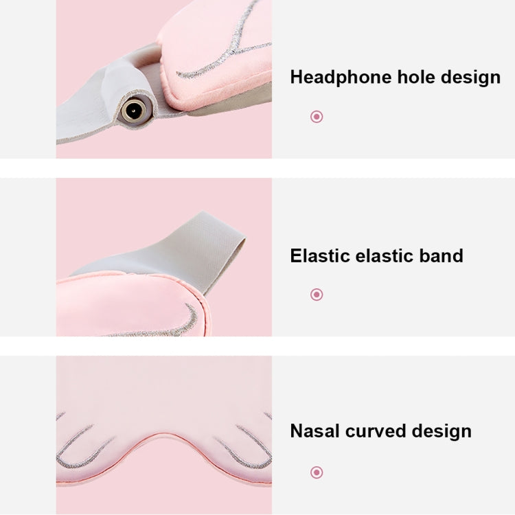 K-1033 The Angel Eye Graphene USB Eye Mask(Flesh Color)