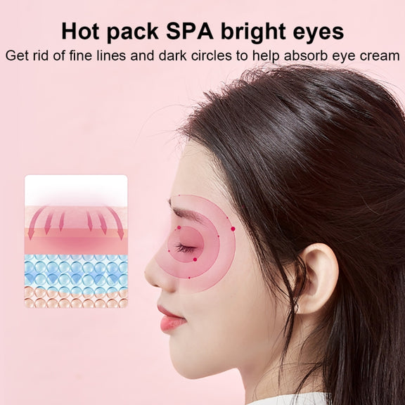 K-1033 The Angel Eye Graphene USB Eye Mask(Flesh Color)