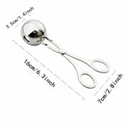 Stainless Steel Meatball Maker Stuffed Meatball Clip DIY Fish Meat Rice Ball Maker