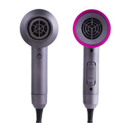 Household High-power Silent  Blow Dryer,Constant Temperature Hot and Cold Negative Ion Hair Drier, EU Plug