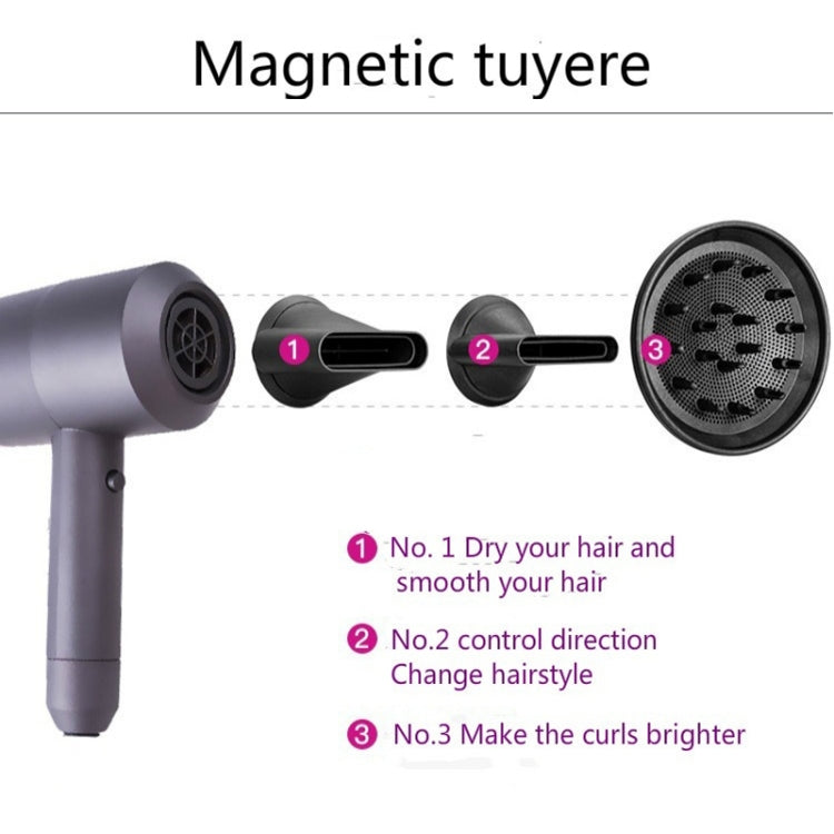 Household High-power Silent  Blow Dryer,Constant Temperature Hot and Cold Negative Ion Hair Drier, US Plug - free shipping - PMC TechLife - Order now!