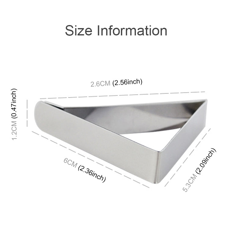 10 PCS Stainless Steel Tablecloth Clip Adjustable Triangle Clamp Holder - Food Clips & Clips by PMC TechLife | Online Shopping South Africa | PMC TechLife | Buy Now Pay Later Mobicred