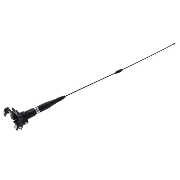 Universal Car Decoration Extensile Aerial Clip Side Car Modified To Remove Static Electricity Aerial, Length: 60cm(Black)
