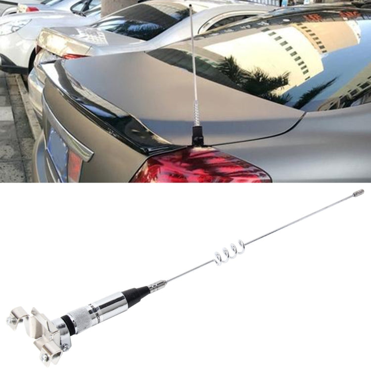 Universal Car Decoration Extensile Aerial Clip Side Car Modified To Remove Static Electricity Aerial, Length: 43cm(Silver) - Aerials by PMC TechLife | Online Shopping South Africa | PMC TechLife