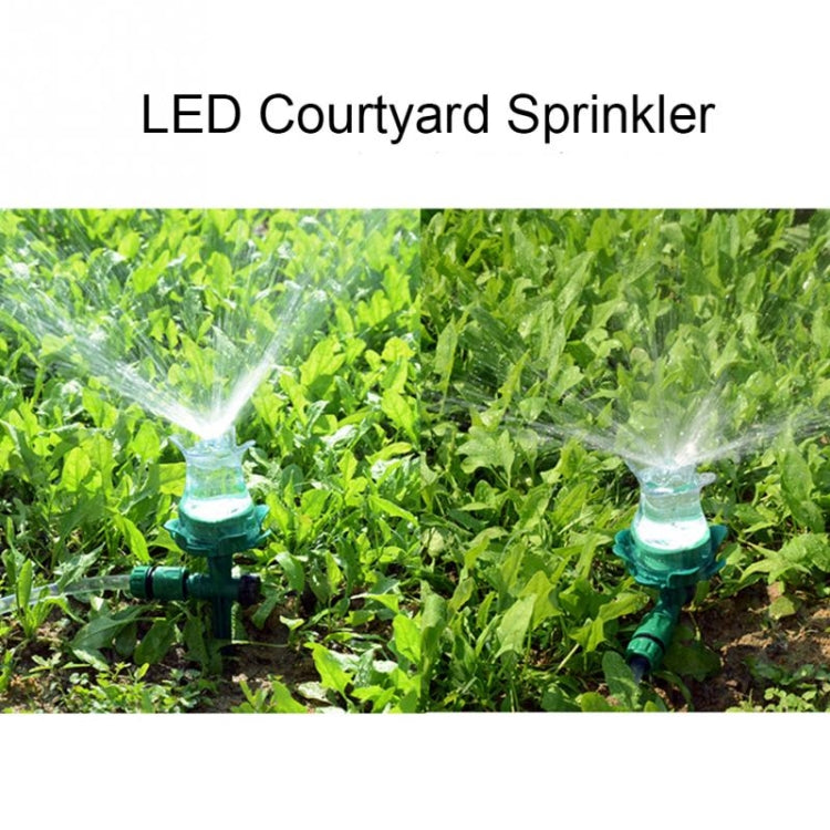LED Luminous Lawn Sprinkler Automatic Water Sprinkler Garden Outdoor Irrigation Nozzle for Courtyard - Watering & Irrigation by PMc TechLife | Online Shopping South Africa | PMc TechLife | Buy Now Pay Later Mobicred