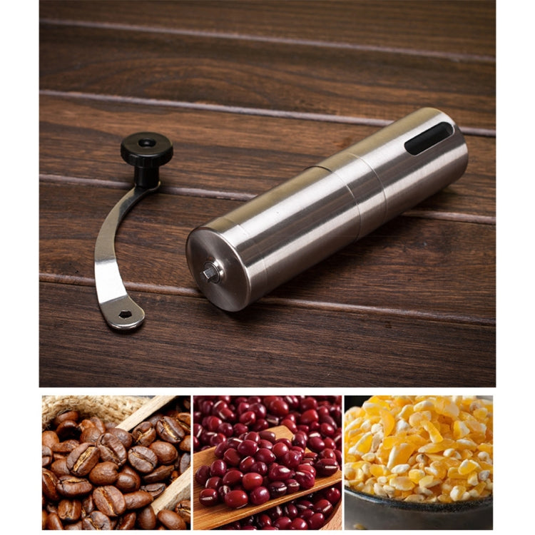 Portable Conical Burr Mill Manual Stainless Steel Hand Crank Coffee Bean Grinder, Capacity: 40g - Coffee Machine & Accessories by PMC TechLife | Online Shopping South Africa | PMC TechLife | Buy Now Pay Later Mobicred