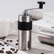 Portable Conical Burr Mill Manual Stainless Steel Hand Crank Coffee Bean Grinder, Capacity: 30g - Coffee Tools by PMC TechLife | Online Shopping South Africa | PMC TechLife | Buy Now Pay Later Mobicred