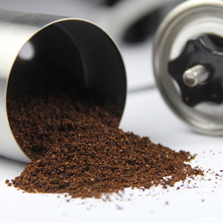 Portable Conical Burr Mill Manual Stainless Steel Bean Pepper Hand Crank Coffee Grinder, Gift Box Package - Coffee Machine & Accessories by PMC TechLife | Online Shopping South Africa | PMC TechLife | Buy Now Pay Later Mobicred