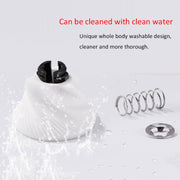 Portable Conical Burr Mill Manual Stainless Steel Hand Crank Coffee Bean Grinder with Silicone Ring, Capacity: 40g