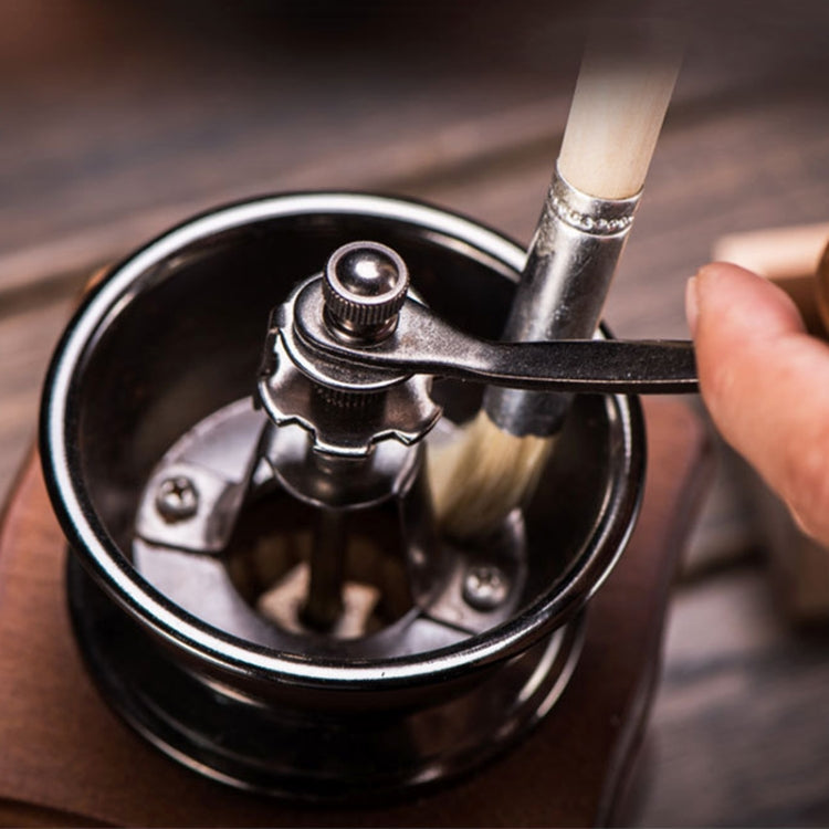 2 PCS Wood Handle Bristles Coffee Grinder Dusting Cleaning Brush, Length: 19.5cm - Coffee Tools by PMC TechLife | Online Shopping South Africa | PMC TechLife | Buy Now Pay Later Mobicred