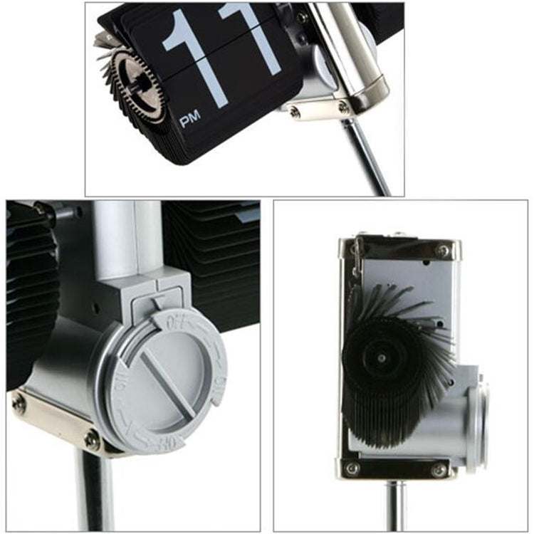 Creative Home Office Bedroom Retractable Flip Trolley Small Balance Clock - Novelty Clock by PMc TechLife | Online Shopping South Africa | PMc TechLife | Buy Now Pay Later Mobicred