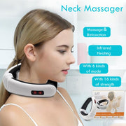 Household Electric Pulse Shock Neck Massager Intelligent Body Massager, Plug-in