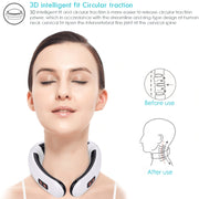 Household Electric Pulse Shock Neck Massager Intelligent Body Massager, Plug-in
