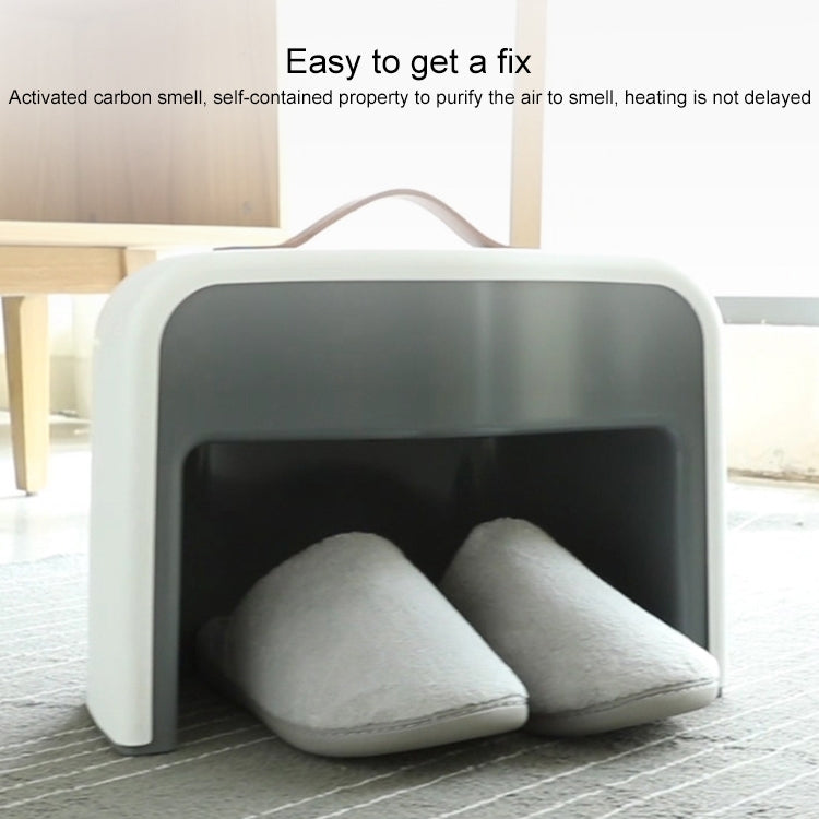 Household Office Radiator Warmer Electric Heater Warm Air Blower Intelligent Induction Foot Warmer (Mint Green)
