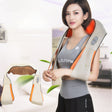 USB Charging Vibration Machine Neck Shawl Kneading Back Shoulder Vibration Massager - free shipping - PMC TechLife - Order now!
