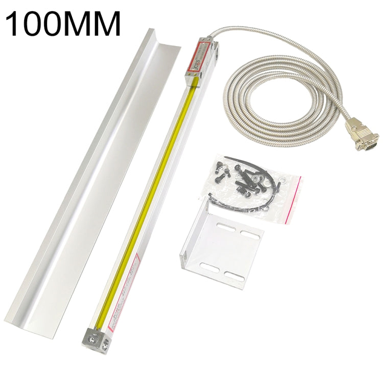 100mm Measuring Range Milling Lathe Digital Readout Encoder Grating Electronic Ruler Linear Scale - free shipping - PMC Jewellery - Order now!
