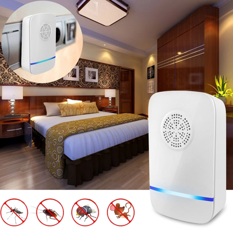 Electronic Ultrasonic Anti Mosquito Rat Insect Pest Repeller with Light, AC 110-220V - Repellents by PMC TechLife | Online Shopping South Africa | PMC TechLife | Buy Now Pay Later Mobicred