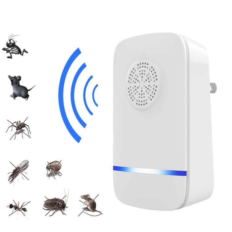 Electronic Ultrasonic Anti Mosquito Rat Insect Pest Repeller with Light, AC 110-220V - Repellents by PMC TechLife | Online Shopping South Africa | PMC TechLife | Buy Now Pay Later Mobicred