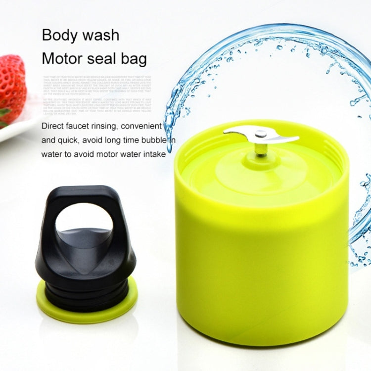 Bingo 500ml Mini Portable USB Rechargeable Electric Juicer Cup  Juicer Blender, 22000 Revolutions Per Minute(Pink)