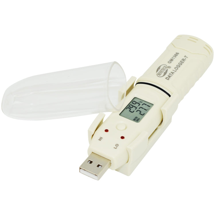 BENETECH GM1366 USB Digital Temperature and Humidity Recorder Meter with Alarm - free shipping - PMC Jewellery - Order now!