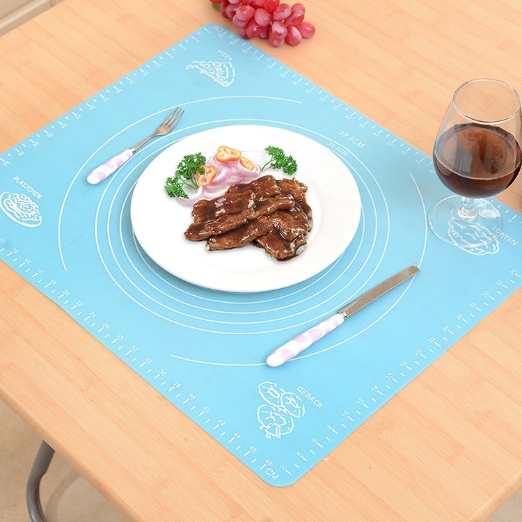 2 PCS Multi-purpose Baking Necessary Silicone Kneading Dough Pad / Flour Pad / Heat Insulation Meal Pad Random Color Delivery - free shipping - PMC TechLife - Order now!