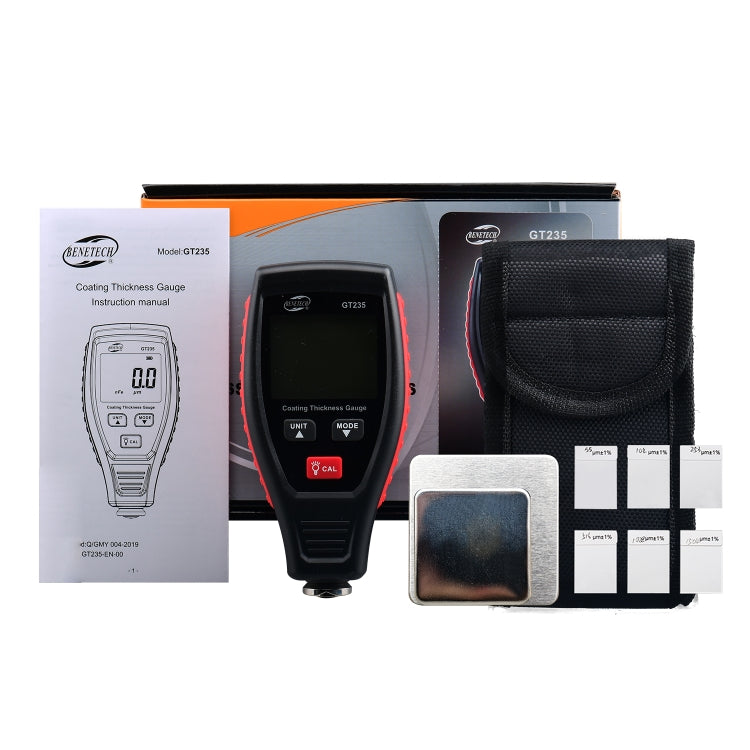 BENETECH GT235 Iron-aluminum Dual-purpose Paint Film Coating Thickness Gauge - free shipping - PMC Jewellery - Order now!