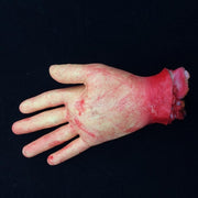 23cm Halloween Horror Props April Fool Day Party Prop Body Parts Decoration 5 Fingers Bloody Hand