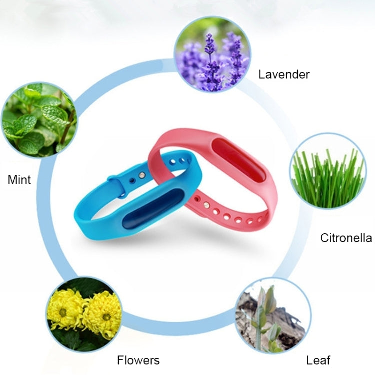 20 PCS Anti-mosquito Silicone Repellent Bracelet Buckle Wristband Bugs Away, Suitable for Children and Adults, Length:23cm, Random Color Delivery - Repellent Wristband by PMC TechLife | Online Shopping South Africa | PMC TechLife | Buy Now Pay Later Mobicred