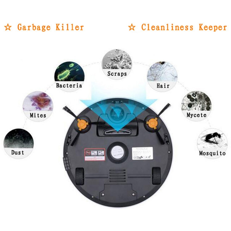TOCOOL TC-350 Smart Vacuum Cleaner Household Sweeping Cleaning Robot with Remote Control(Orange) - free shipping - PMC Jewellery - Order now!