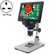 G1200 7 inch LCD Screen 1200X Portable Electronic Digital Desktop Stand Microscope, UK Plug - free shipping - PMC TechLife - Order now!