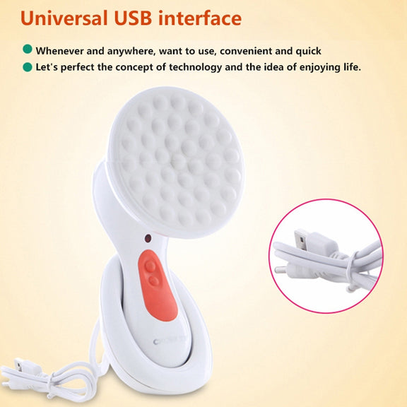 CNaier AE-906 Portable Water-resistant USB Charging Chest Electric Massage Instrument