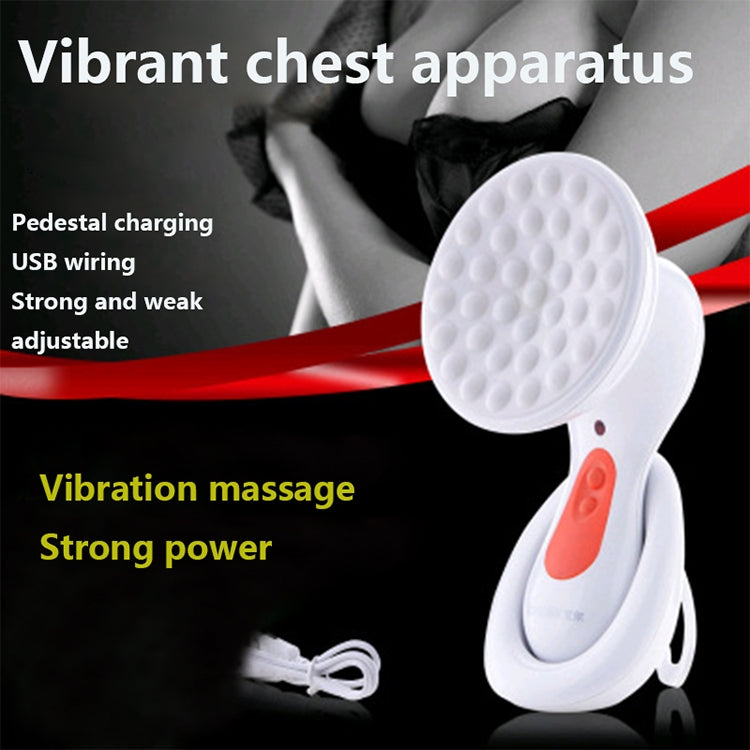 CNaier AE-906 Portable Water-resistant USB Charging Chest Electric Massage Instrument