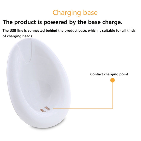 CNaier AE-906 Portable Water-resistant USB Charging Chest Electric Massage Instrument