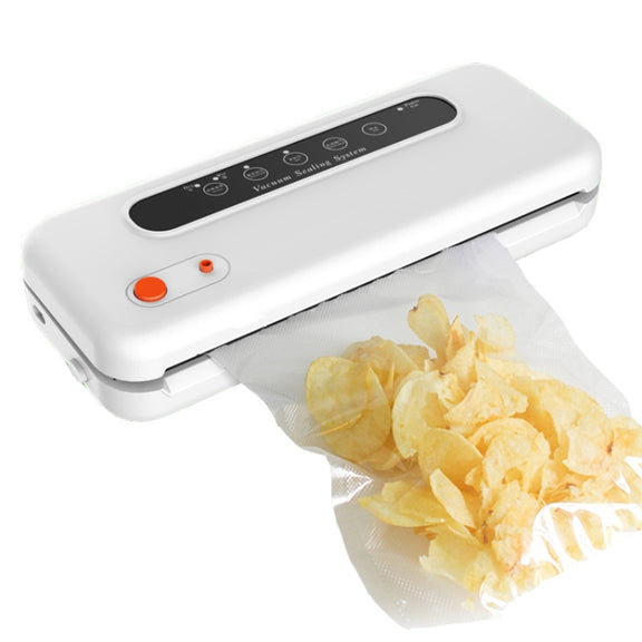Household Commercial Food Vacuum Plastic Packaging Machine Sealer Closer Machine, EU Plug (Black)