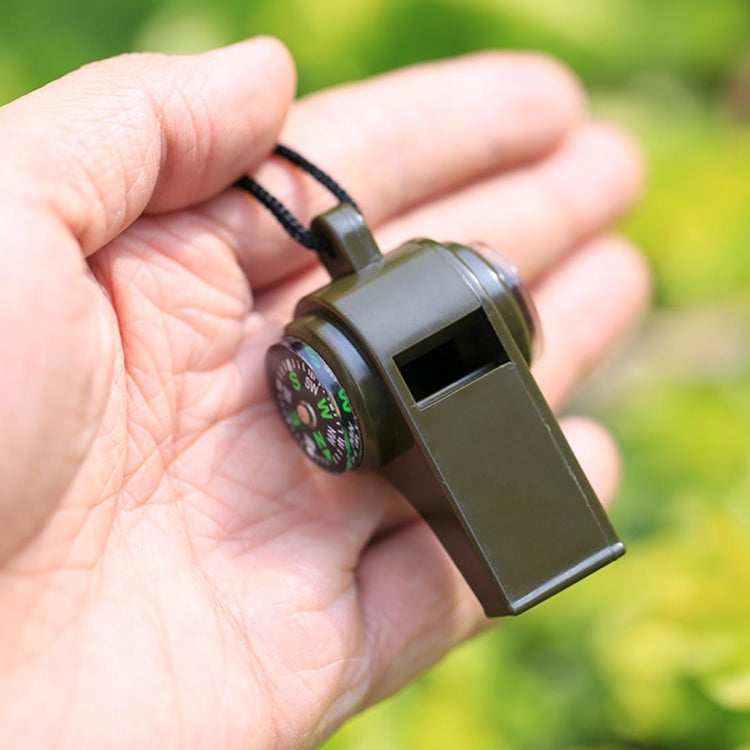 3 in 1 Outdoor Mini Multi-function Portable Handheld Lifesaving Whistle Compass Thermometer - Hiking Meter by PMC Jewellery | Online Shopping South Africa | PMC Jewellery | Buy Now Pay Later Mobicred