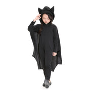 Halloween Costume Children Jumpsuit Bat Style Cosplay Costumes Stage Suit Size:S, Suggested Height:105-115cm
