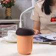 3 in 1 Multi-function USB Charge Mushroom Shape Electric Aroma Essential Ultrasonic Aromatherapy Cool Mist Humidifier with Extended USB Port(Coffee) - Air Purifiers & Accessories by PMC TechLife | Online Shopping South Africa | PMC TechLife | Buy Now Pay Later Mobicred