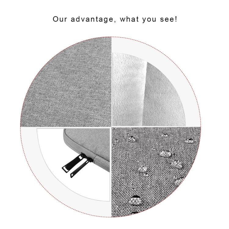 For 13 inch and Below Universal Wearable Oxford Cloth Soft Business Inner Package Laptop Tablet Bag(Pink) - 12.1 inch by PMC TechLife | Online Shopping South Africa | PMC TechLife | Buy Now Pay Later Mobicred