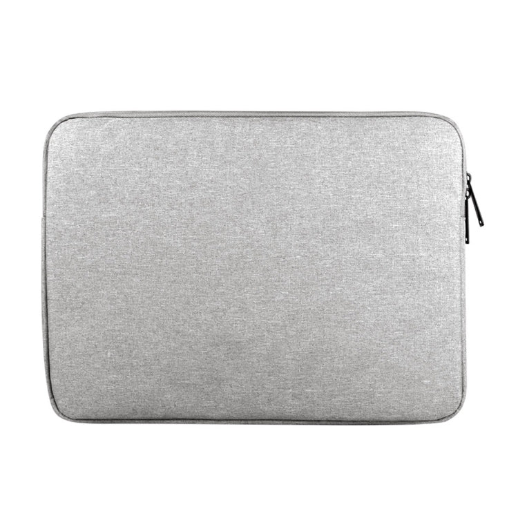 For 14 inch and Below Universal Wearable Oxford Cloth Soft Business Inner Package Laptop Tablet Bag(Grey) - 14.1 inch by PMC TechLife | Online Shopping South Africa | PMC TechLife | Buy Now Pay Later Mobicred